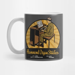 Vintage Soul Organ Player Mug